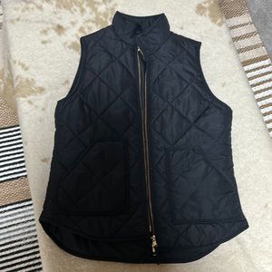 Woman’s JCrew Black Vest // Small EUC